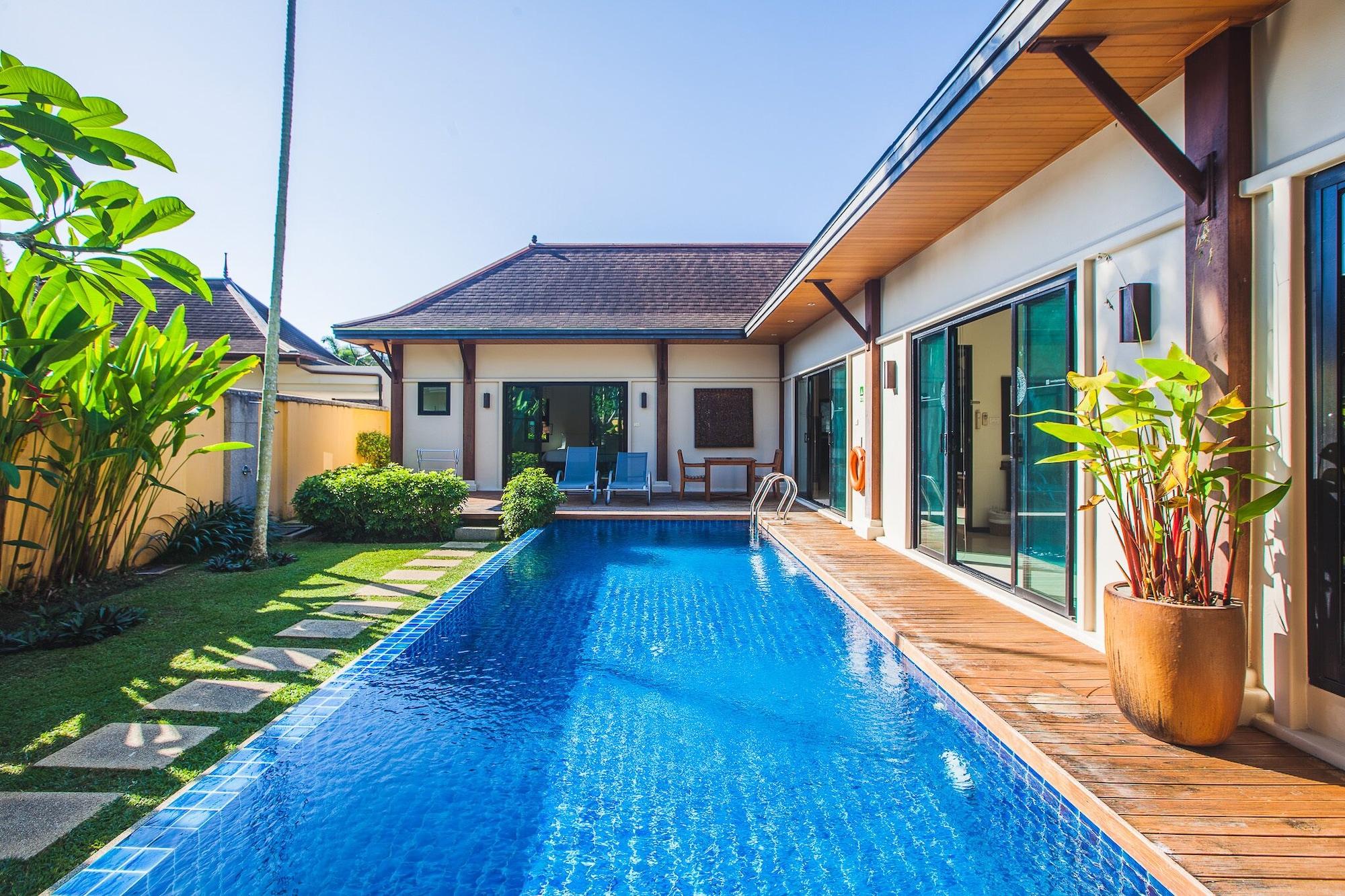 Two Villas Holiday Oriental Style Layan Beach Phuket Bagian luar foto