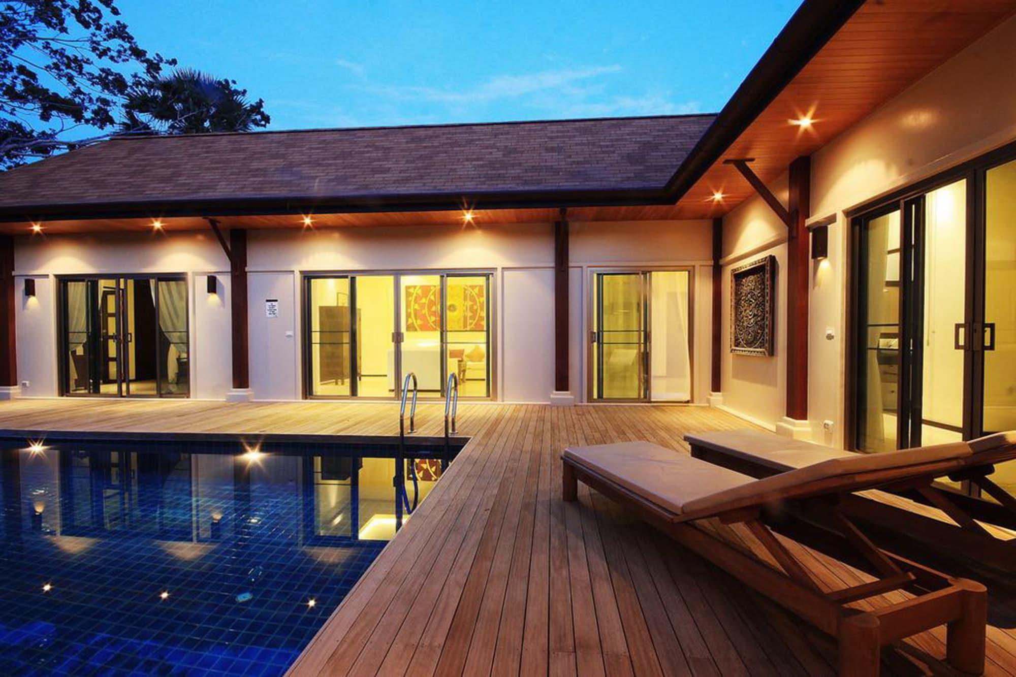 Two Villas Holiday Oriental Style Layan Beach Phuket Bagian luar foto