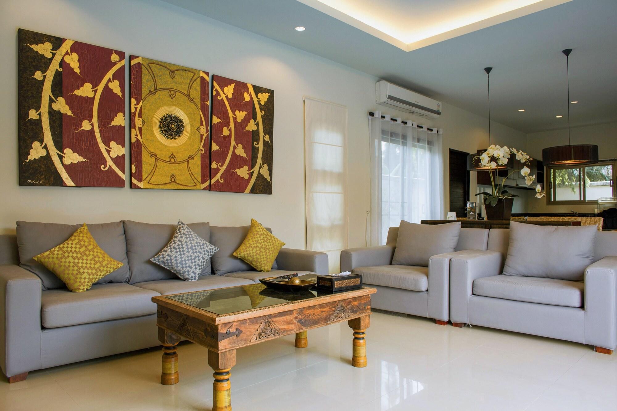 Two Villas Holiday Oriental Style Layan Beach Phuket Bagian luar foto