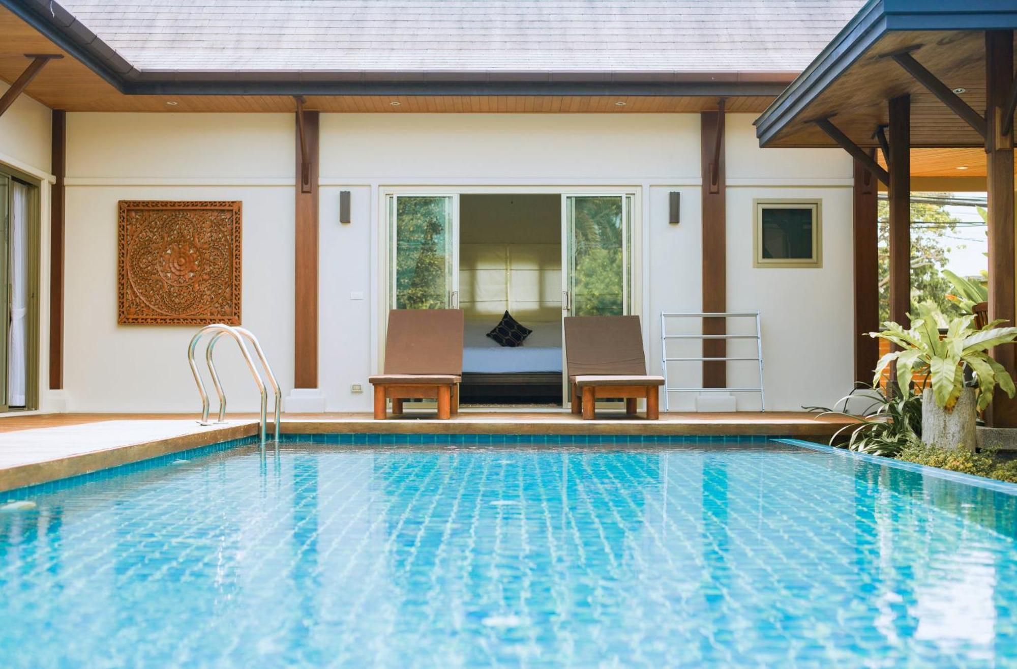 Two Villas Holiday Oriental Style Layan Beach Phuket Bagian luar foto