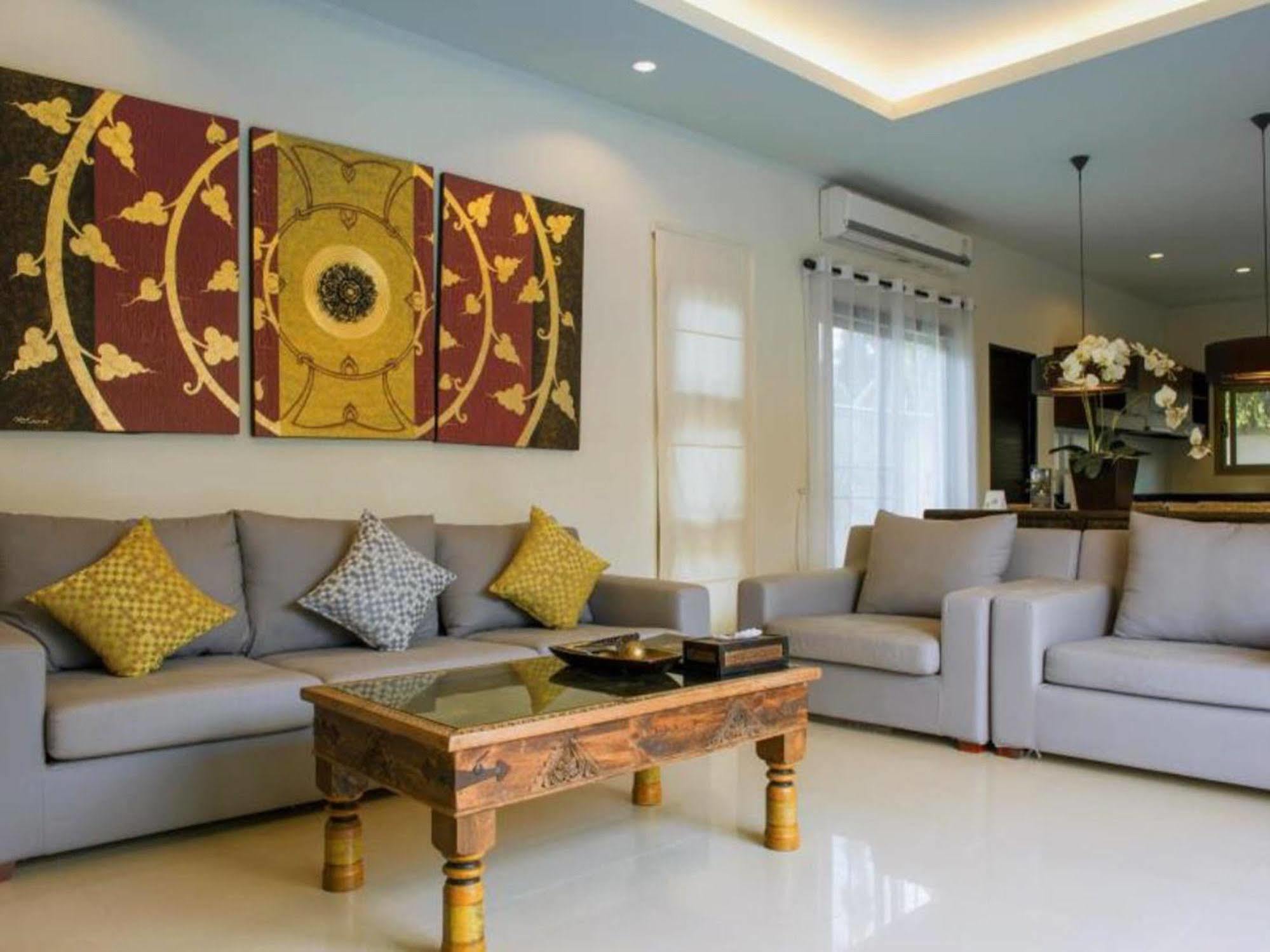 Two Villas Holiday Oriental Style Layan Beach Phuket Bagian luar foto